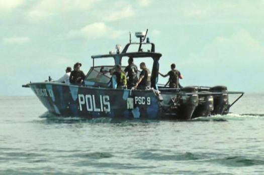 A Royal Malaysian Police's PSC-class fast interceptor similar to the one involved in the shootout near Mataking