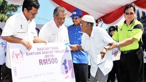 Bagus BR1M ni. Shafie pun tolong Muhyiddin agihkan dulu