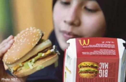 Big Mac di Malaysia - gambar ehsan NST