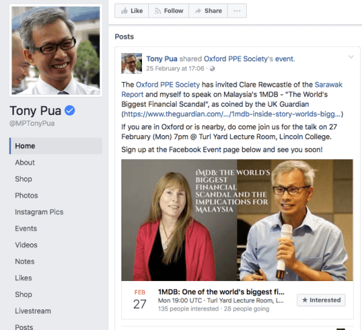 Lari! So that no one could ask "Why didn't you ask about the RM2.6 billion?"